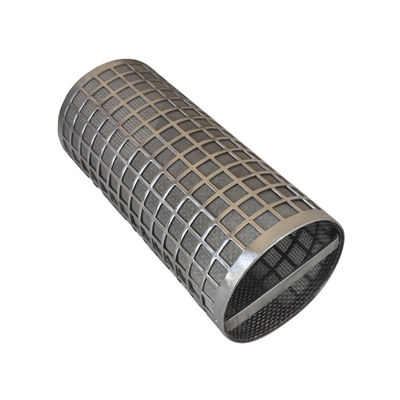 304 316 316L Perforated Steel Mesh Corrosion Resistance For Decoratin  ISO9001
