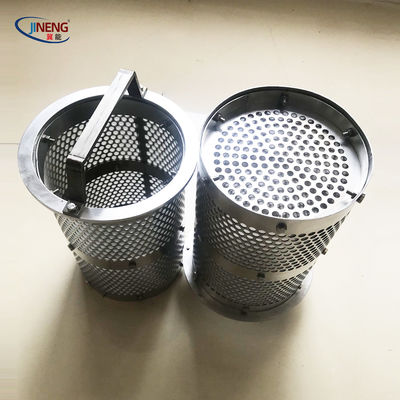 Oem Stainless Steel Filter Cartridge Customize Punching Pleated