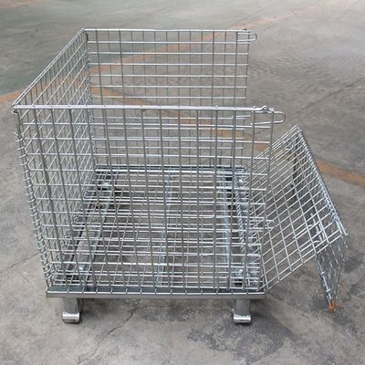 1500kg Odm Steel Mesh Storage Cages Corrosion Protection
