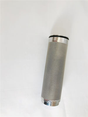 1-300mm Dia 316 Stainless Steel Mesh , SS Sintered Filter Cartridge  Large Flow