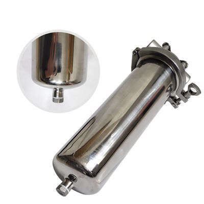 0.1um - 100um SS Micron Filter Housing , Stainless Filter Housing Height Adjustable