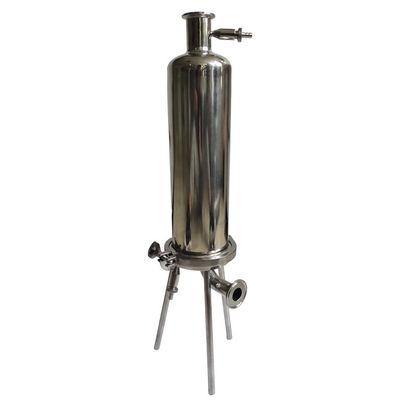 SS Cartridge Filter Housing  10 Inch  Weather Adaptation Corrosion Resistant
