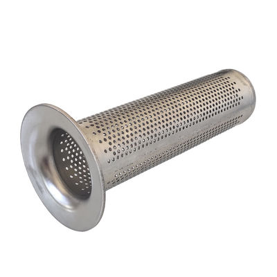 Punching Perforated Metal Panel , Perforated Mesh Sheet Circle Balcony