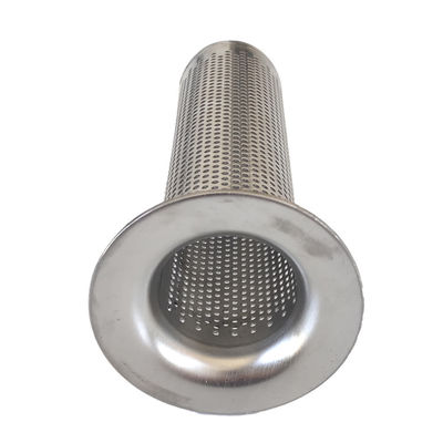 Punching Perforated Metal Panel , Perforated Mesh Sheet Circle Balcony