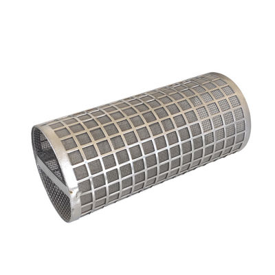304 316 316L Perforated Steel Mesh Corrosion Resistance For Decoratin  ISO9001