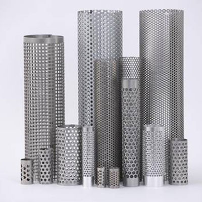 Decoration Perforated Metal Mesh Stainless Steel 304 316 Micron Round Hole