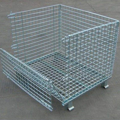 Metal Container Q235 2000kg Wire Mesh Storage Cages
