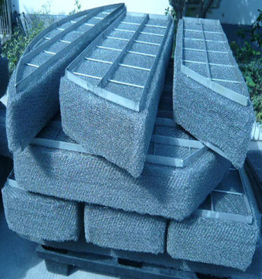 Wave Type Wire Mesh Demister Pad For Distillation Column