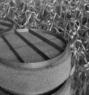 Wave Type Wire Mesh Demister Pad For Distillation Column