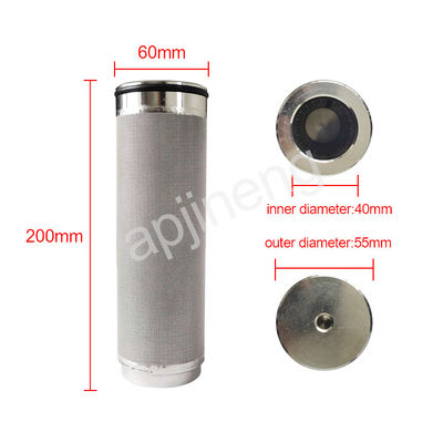 Hydraulic 304 Porous Stainless Steel Filter Cartridge