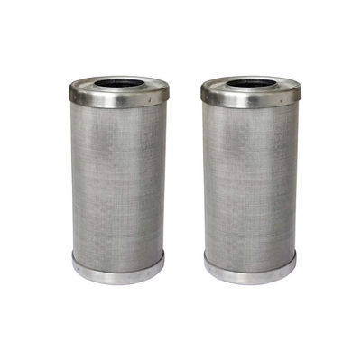 Industrial Candle Sintered 2μM 316L Ss Filter Cartridge