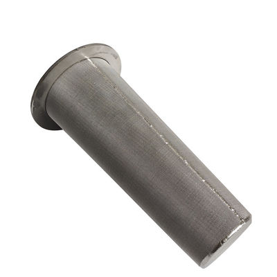 3μM Sintered Metal Filter Cartridge For Liquid Solid Separation