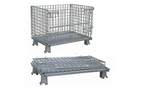 Customized Large Foldable 1500kg Wire Mesh Storage Cages Odm