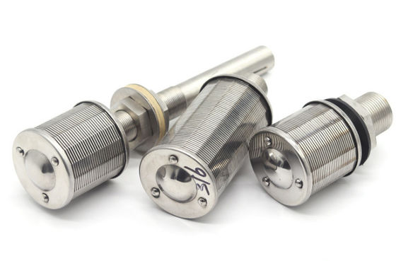 20micron 0.5mm Gap Water Filter Cap Sewage Treatment 316 Stainless Steel