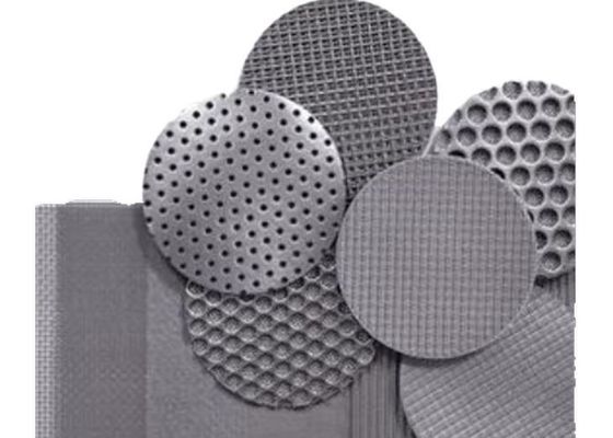Corrosion Resistant Washable Wire Mesh Filter 20 Micron Sintered Metal