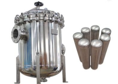 Large Flow Industrial Bag Filter Housing Circulating Water Treatment Machine